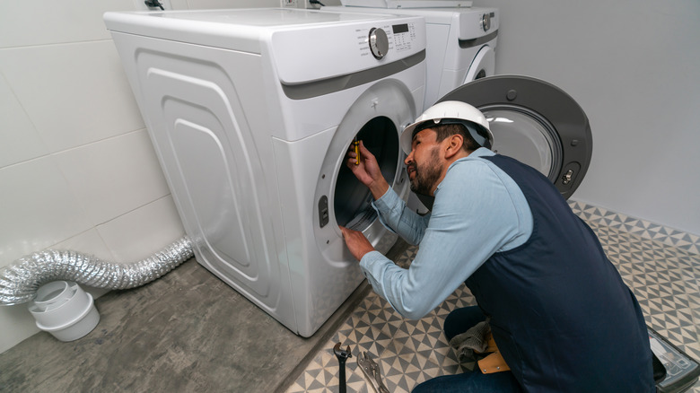 Winnetka washer- dryer installation